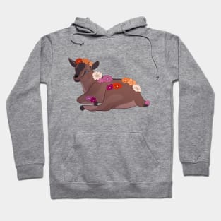 Lesbian Pride Baby Goat Kid Hoodie